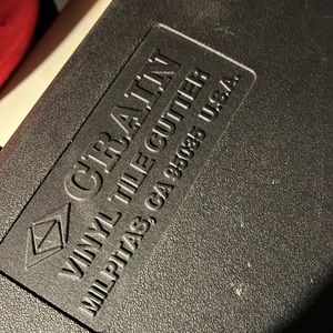 “Crain vct vinyl tile cutter,  only used one time